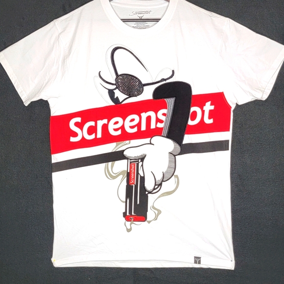 Screen Shot Other - Screenshot Brand Ultra Premium White Tee Size XL. #497